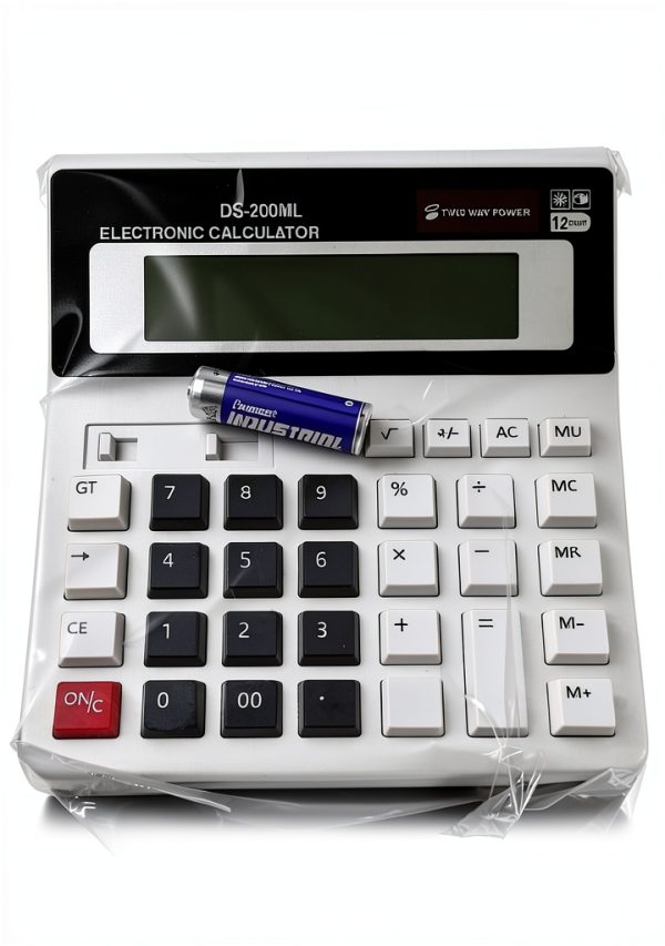 WzioEpul 12 Digit Calculator Large Display Solar Power-1