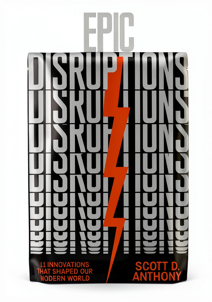 Harvard Business Review Press book cover showcasing technology innovation themes