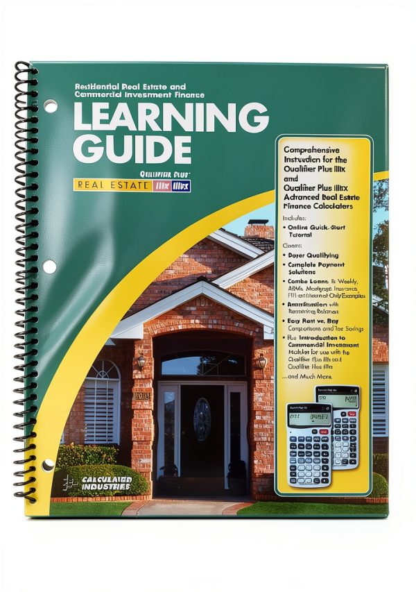 Calculated Industries Real Estate Finance Workbook Yellow-0