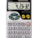 Sharp Financial Calculator Metal Cabinet Metric Conversions-0