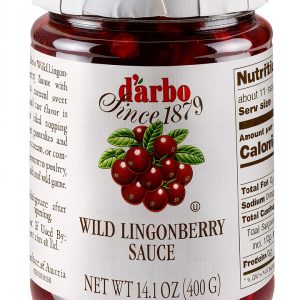 Lingonberry Sauce D'arbo 60% Fruit Gourmet Spread-0
