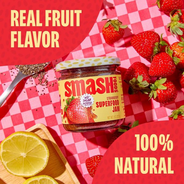 Oswald Chia Smash Jam No Sugar Added Keto Friendly-1