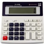 WzioEpul 12 Digit Calculator Large Display Solar Power-0