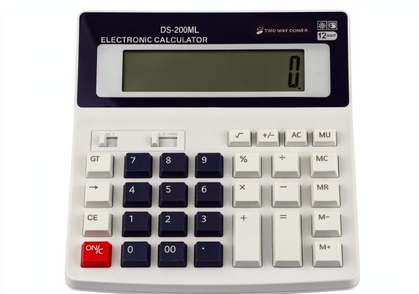 WzioEpul 12 Digit Calculator Large Display Solar Power-0