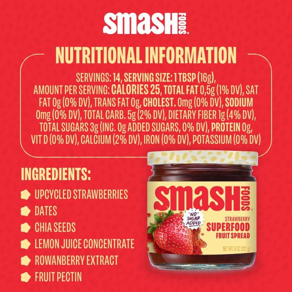 Oswald Chia Smash Jam No Sugar Added Keto Friendly-5