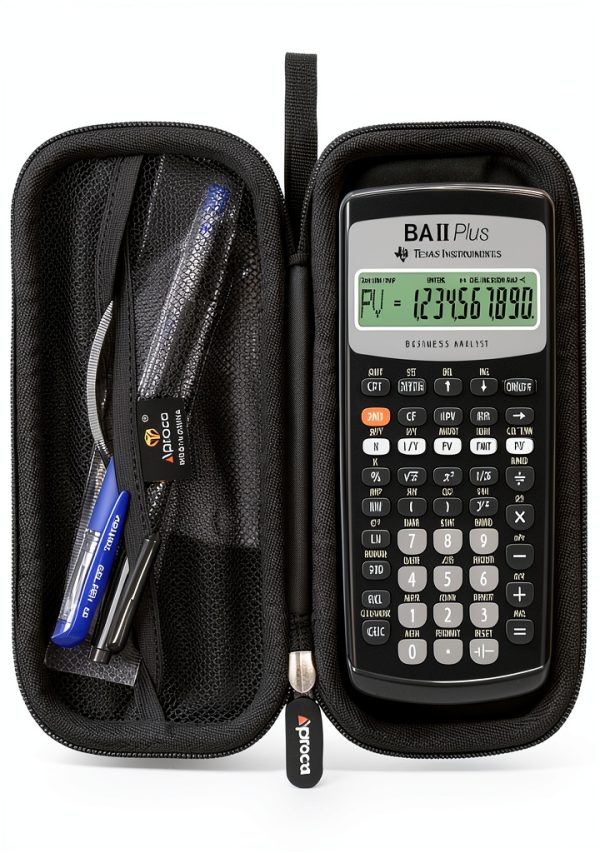 Aproca Texas Instruments BA II Plus EVA Hard Case-0