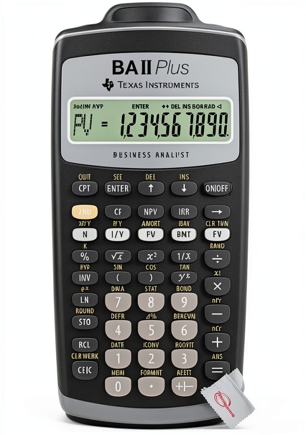 TI-BA II PLUS Calculator Texas Instruments Advanced-0