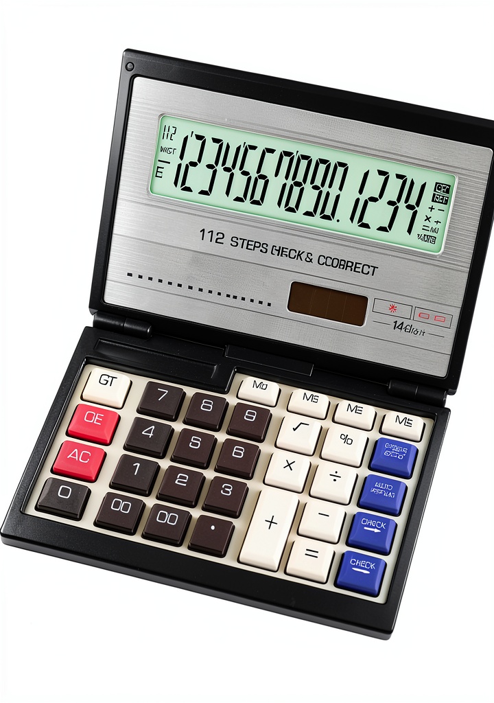 YPCOO Financial Calculator on a desk with financial documents