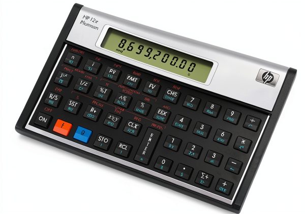 HP 12C Financial Calculator RPN Portable-2