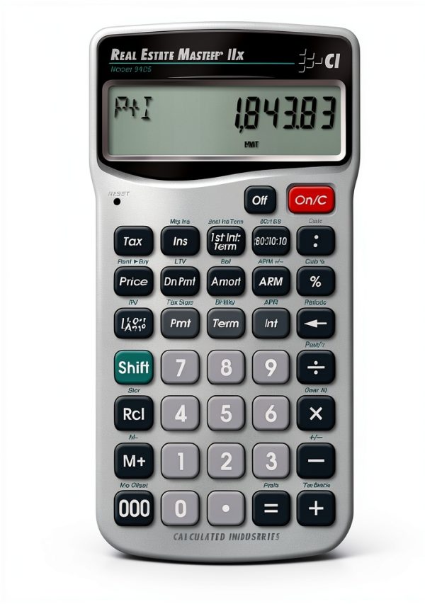 Calculated Industries Real Estate Master IIIX Calculator Silver-6