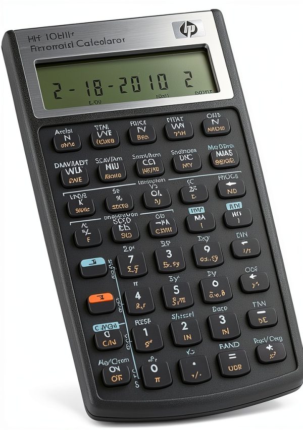 HP Financial Calculator HEW2716570 with 100 Functions for-2