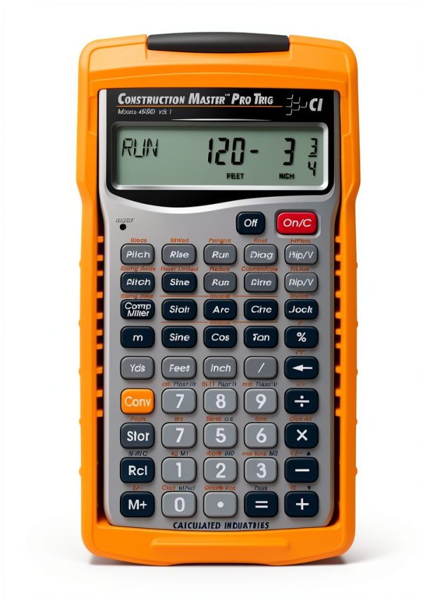 Construction Calculator CM Pro Trig 4080 by Calculated Industries-6