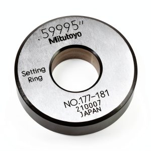 Mitutoyo Cal Setting Ring 177-181 for Micrometers & Bore Gauges-0