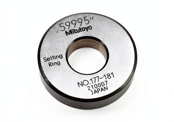 Mitutoyo Cal Setting Ring 177-181 for Micrometers & Bore Gauges-0