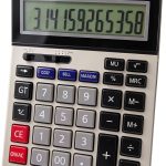 INNOVERA Solar Powered Business Calculator Model 15966 Curved Design-0