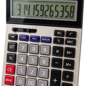 INNOVERA Solar Powered Business Calculator Model 15966 Curved Design-0
