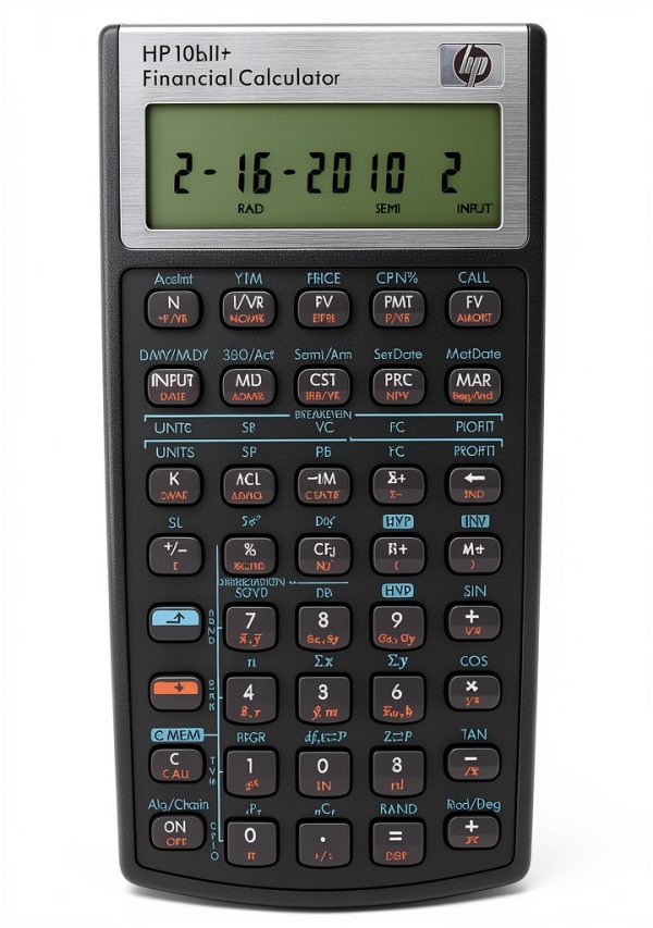 HP Financial Calculator HEW2716570 with 100 Functions for-0