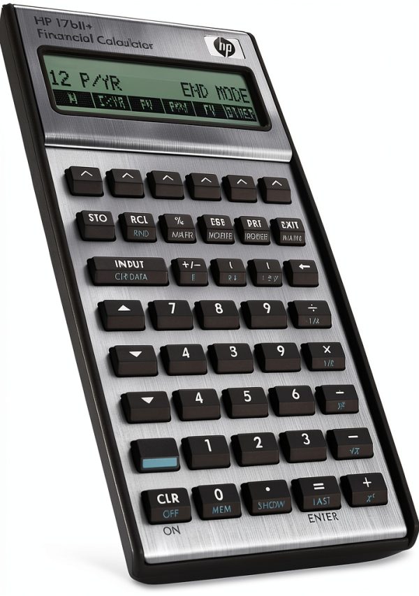 HP HEW17BIIPLUS‑SPR Financial Calculator Portable with Dual Batteries-2