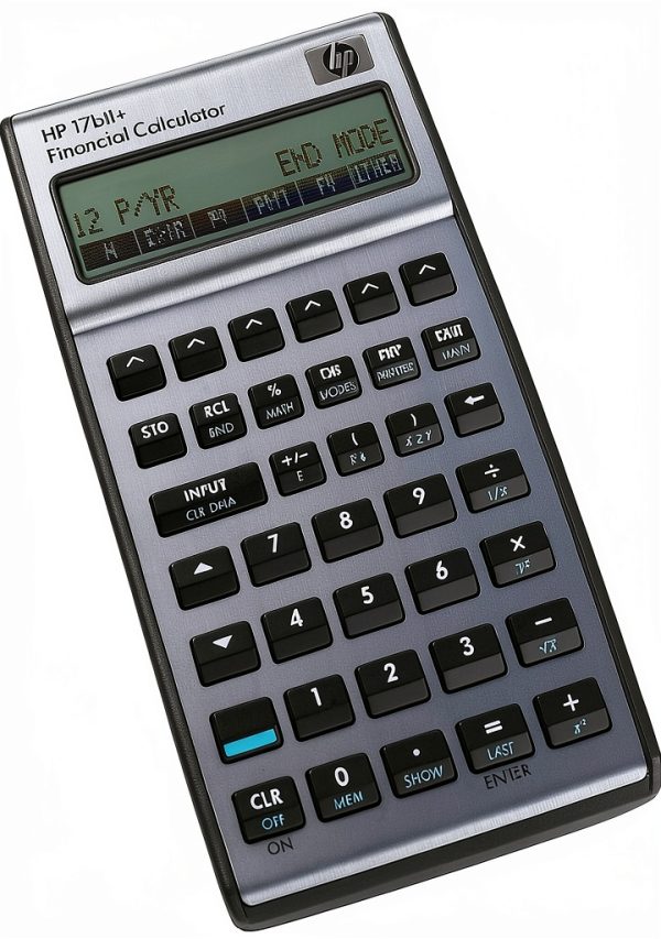 HP HEW17BIIPLUS‑SPR Financial Calculator Portable with Dual Batteries-3