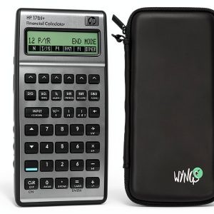 Financial Calculator WYNGS Model 4062401001525 with Protective Case-0