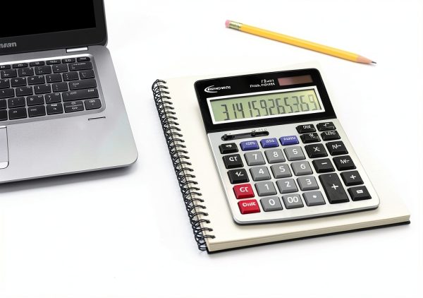 INNOVERA Solar Powered Business Calculator Model 15966 Curved Design-5