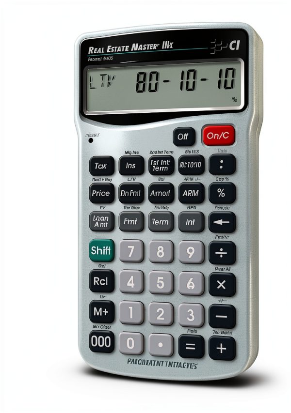 Calculated Industries Real Estate Master IIIX Calculator Silver-2