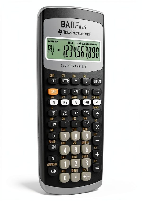 Texas Instruments Financial Calculator MSS191086H01 Battery Operated-2