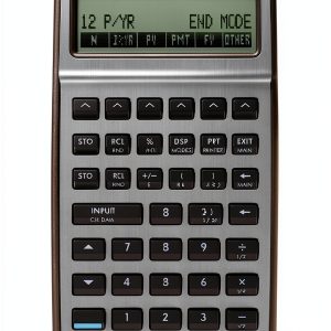 HP HEW17BIIPLUS‑SPR Financial Calculator Portable with Dual Batteries-0