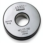 Mitutoyo Setting Ring 0.65" Size 0.39" Width +/-0.00004" Accuracy-0