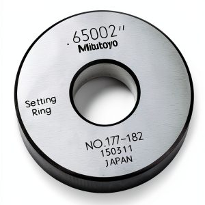 Mitutoyo Setting Ring 0.65" Size 0.39" Width +/-0.00004" Accuracy-0