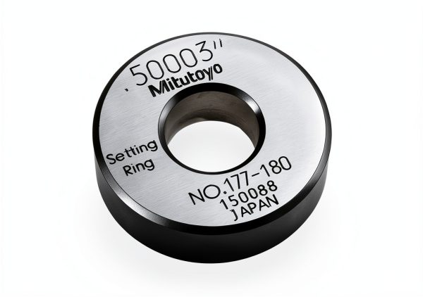 Mitutoyo Setting Ring 177-180 .500" ID Hardened Steel Calibration Ring-1