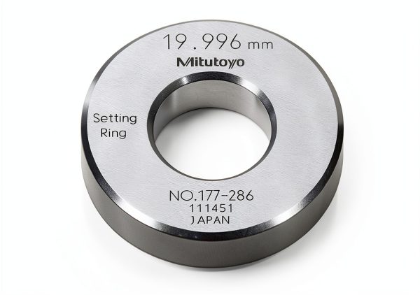 Mitutoyo Setting Ring 177-286 20mm Size 10mm Width 45mm OD-0