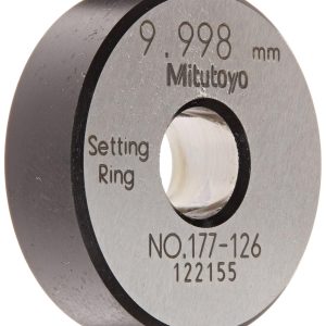 Mitutoyo Setting Ring 10mm Size 10mm Width 32mm OD +/-1.5µm Accuracy-0