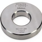 Mitutoyo Setting Ring 177-289 1.200" ID Hardened Alloy Steel-0