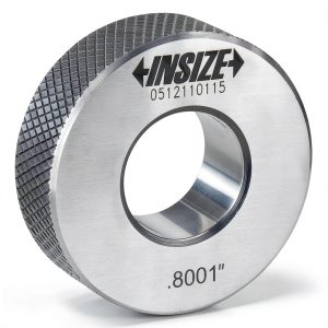 INSIZE Setting Ring 6313-1D6 1.6" Dia Silver Calibration Ring-0