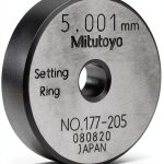 Mitutoyo 177-205 Setting Ring 5mm Precision Calibration Tool for-0